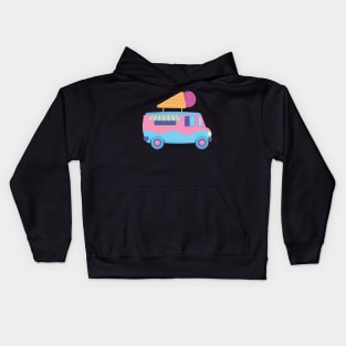 Ice Cream Truck Kids Hoodie